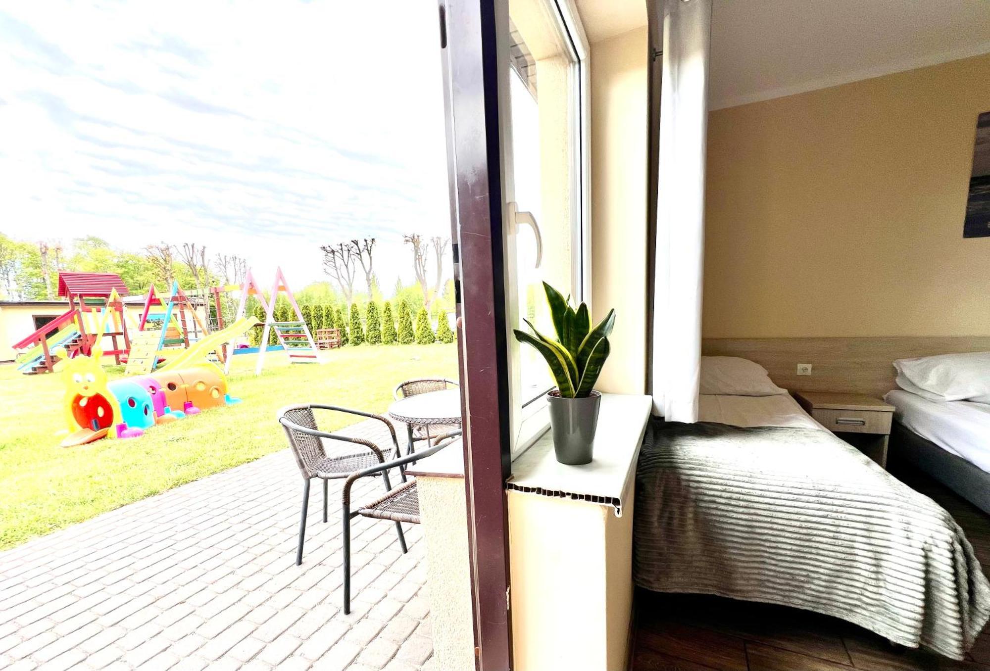Osrodek Rodzinny "Pod Wydmami" Przy Plazy , Plac Zabaw , Rowery Sarbinowo Exteriör bild