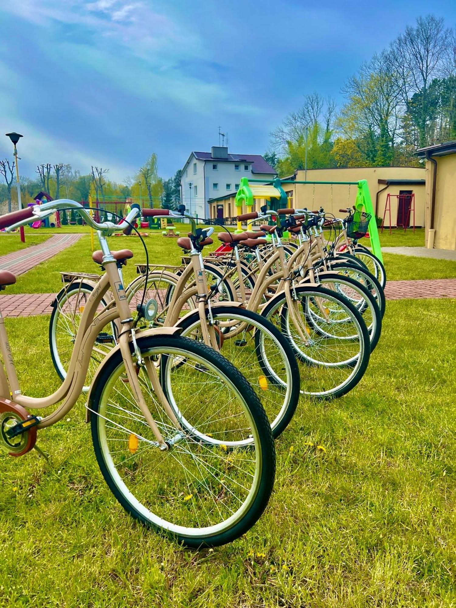 Osrodek Rodzinny "Pod Wydmami" Przy Plazy , Plac Zabaw , Rowery Sarbinowo Exteriör bild