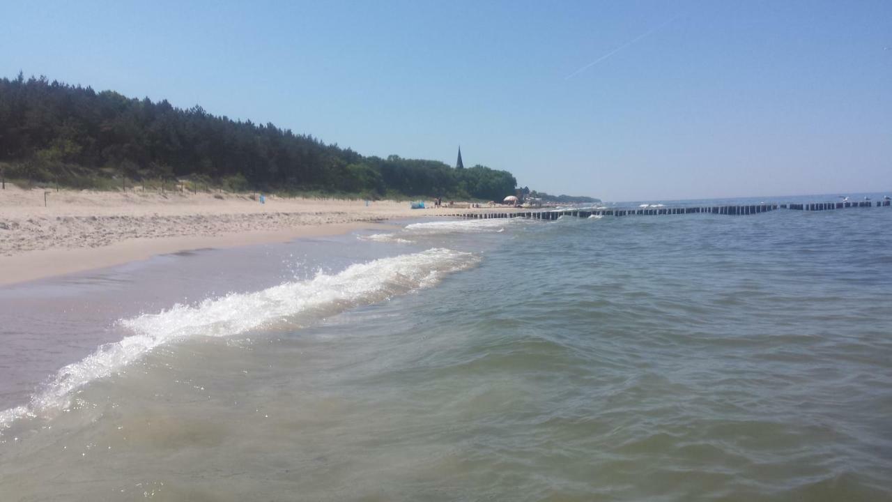 Osrodek Rodzinny "Pod Wydmami" Przy Plazy , Plac Zabaw , Rowery Sarbinowo Exteriör bild