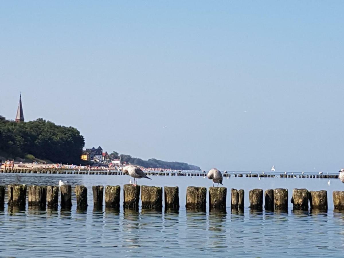 Osrodek Rodzinny "Pod Wydmami" Przy Plazy , Plac Zabaw , Rowery Sarbinowo Exteriör bild